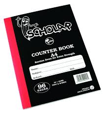 Counter Book A4